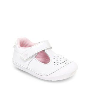 NWOT Stride Rite Soft Motion Amalie T-Strap Flat first walker baby shoe size 3.5
